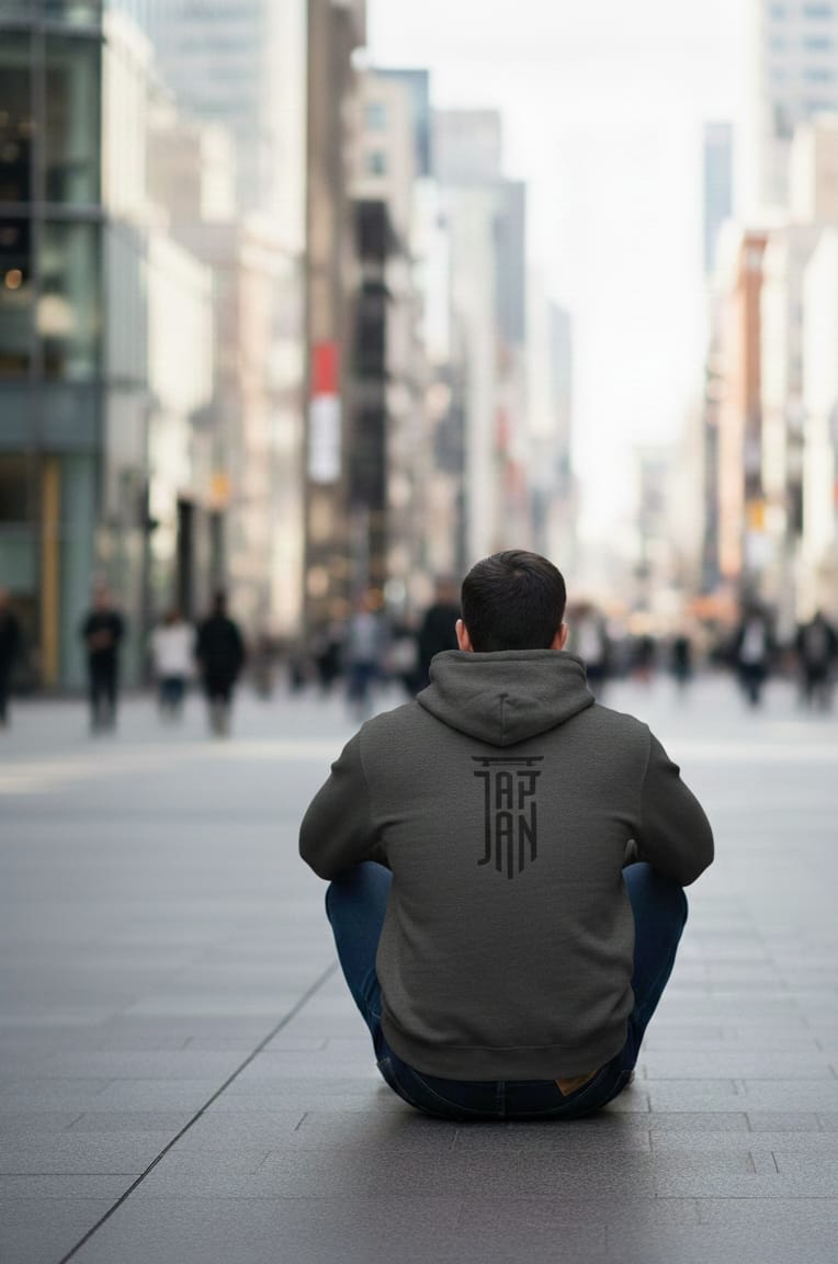 Japanese torii gate minimalist design