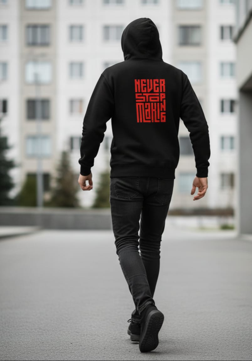 The Creator's Hoodie - "Never Stop Making"