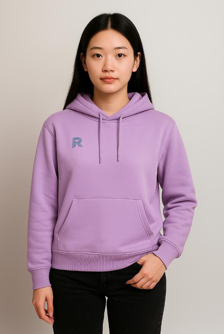 Hinata Signature Edition Premium Anime Hoodie – Lavender Luxury Streetwear