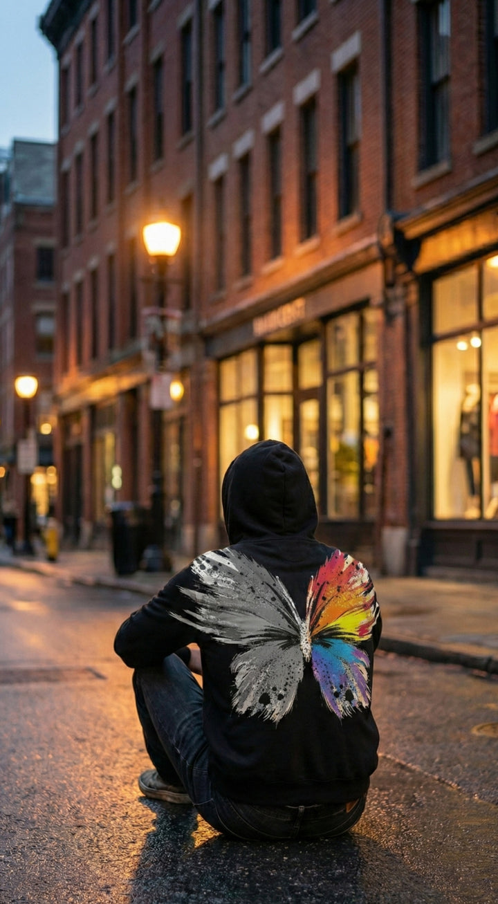 The "Metamorphosis" Hoodie - Limited Edition Art Print