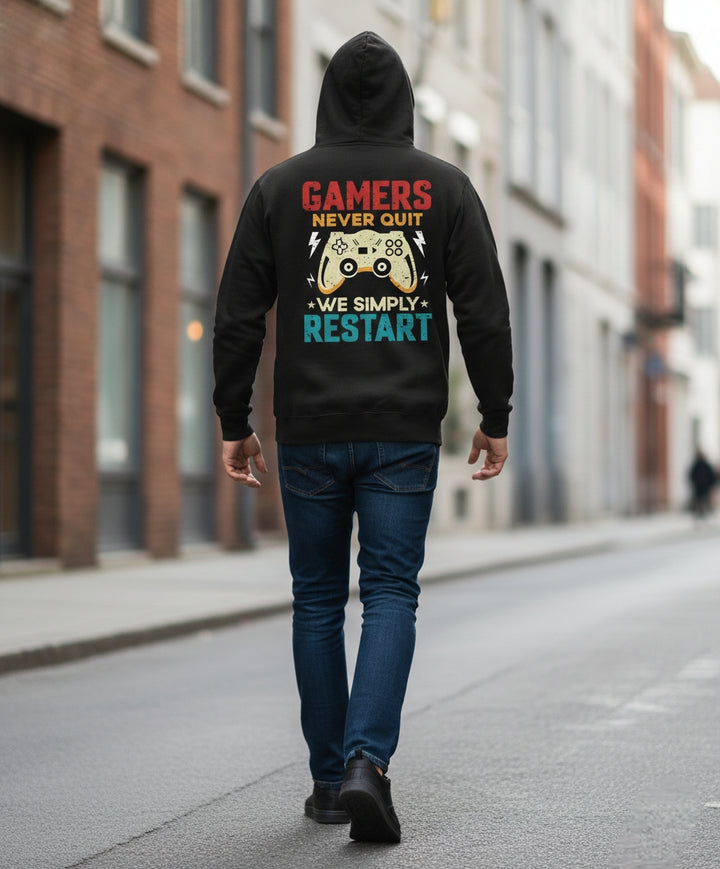 Premium E-sports hoodie-"we simply restart" edition