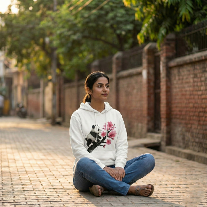 Zen panda : cherry blossom edition.